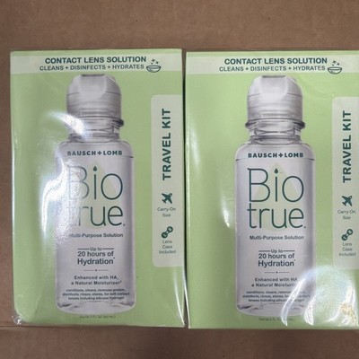 Bausch+Lomb Biotrue Multi-Purpose Contact Lens Solution 2 Fl Oz Start Kit Lot 4