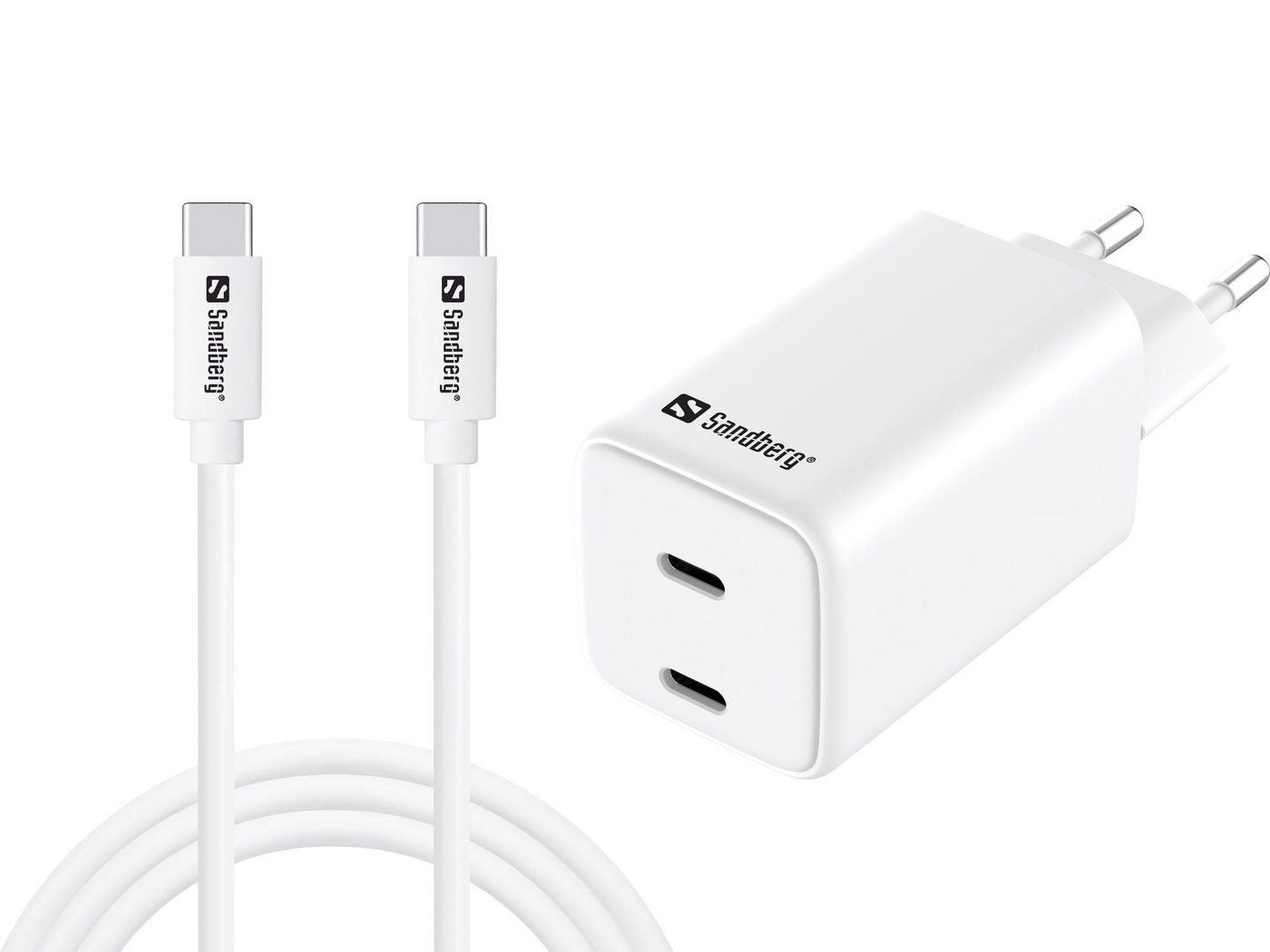 Sandberg 441-75 AC Charger USB-C PD65W EU 1.5M