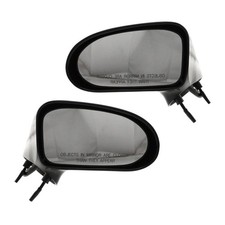 2pcs Paintable Power Side Mirror For Buick Lesabre Park Ave Olds 88 98