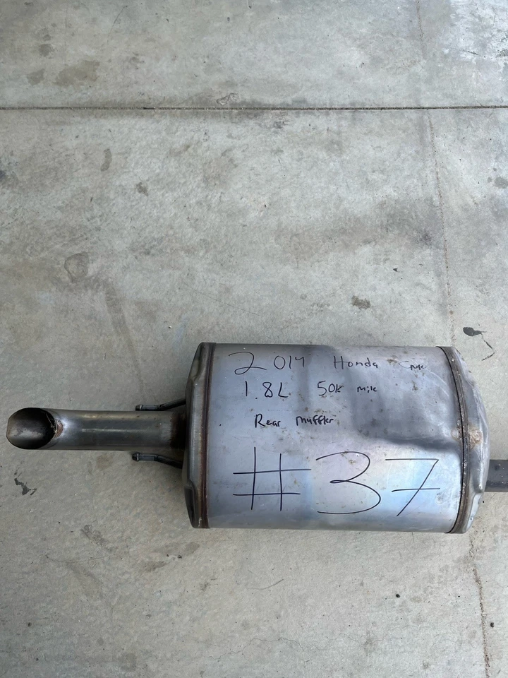2014-2015 Honda Civic Sedan 1.8L Rear Exhaust Muffler Used - Image 2 of 4