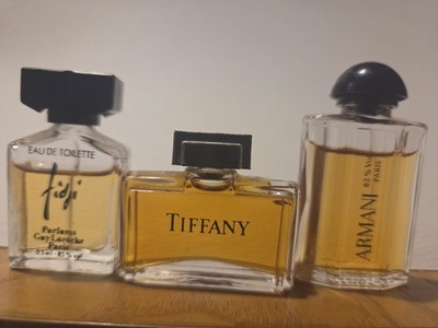 Miniature Perfume Lot: Tiffany & Co .25oz, Guy Laroche, And Armani. Vintage