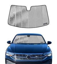 Windshield Sunshade for Volkswagen Jetta 2019-2024 Without Rearview Mirror Ca...