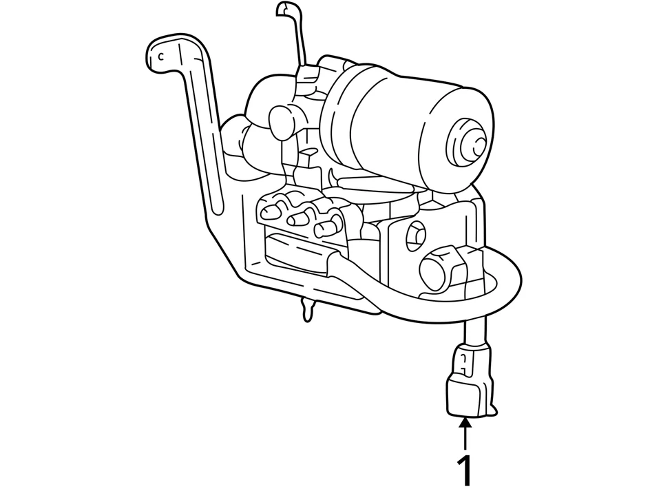 Conjunto de piezas de freno antibloqueo bomba ABS de 4 ruedas ABS para 97-98 Ranger 30331148 Foto 4 de 4