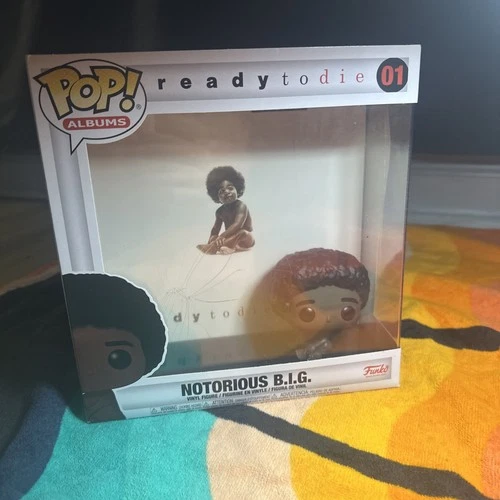 Funko Pop! Vinyl: Notorious Big 'Ready to Die' Album Cover Figure (Damaged)