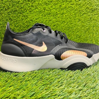 Nike Superrep Go Womens Size 11 Black Copper Athletic Running Shoes Sneakers