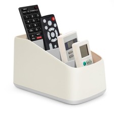 Remote Control Holder with 4 Compartments,TV Remote Caddy//Tray Organizer for...
