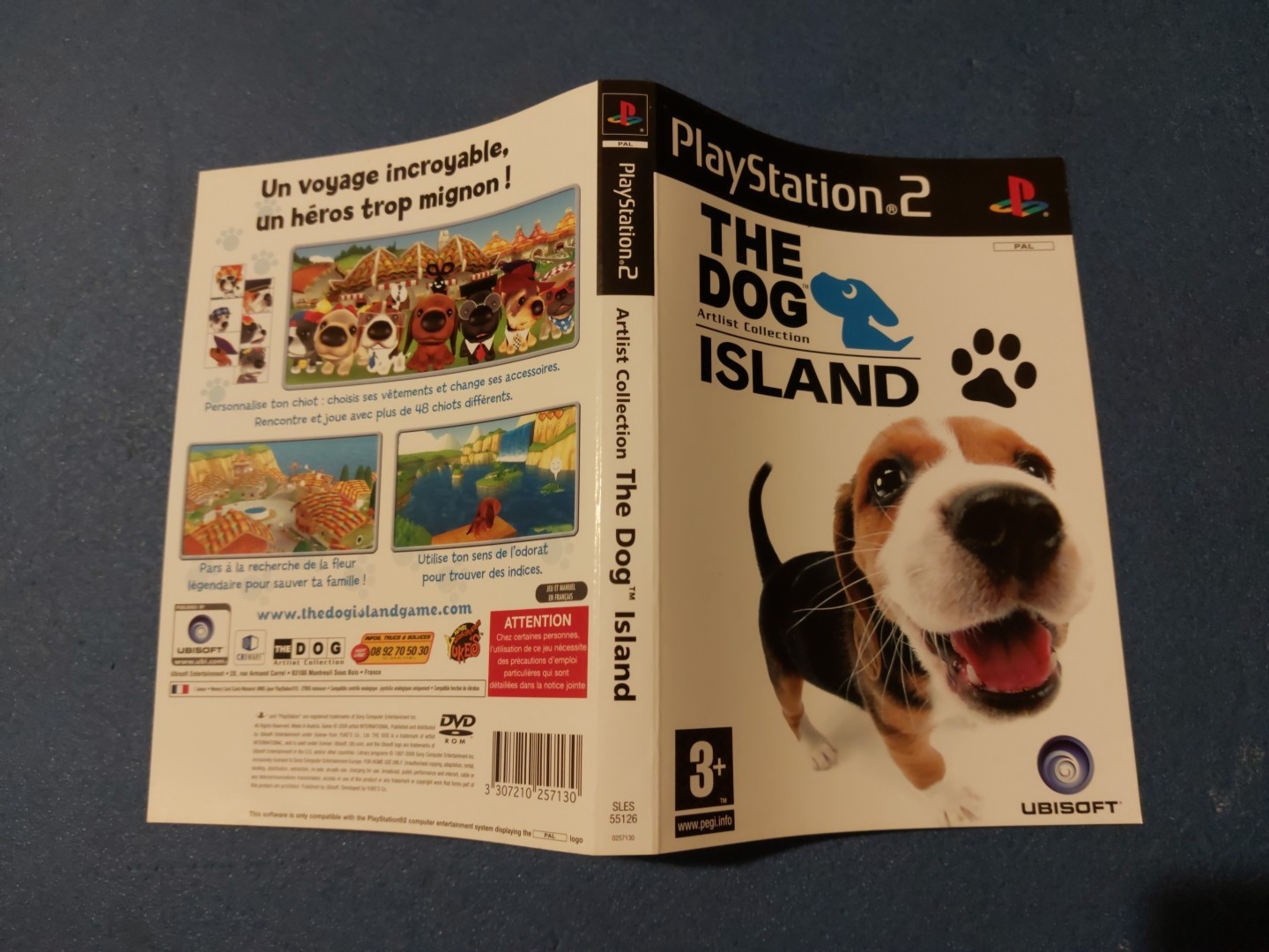 PS2 Playstation 2 Jaquette Cover The Dog Island