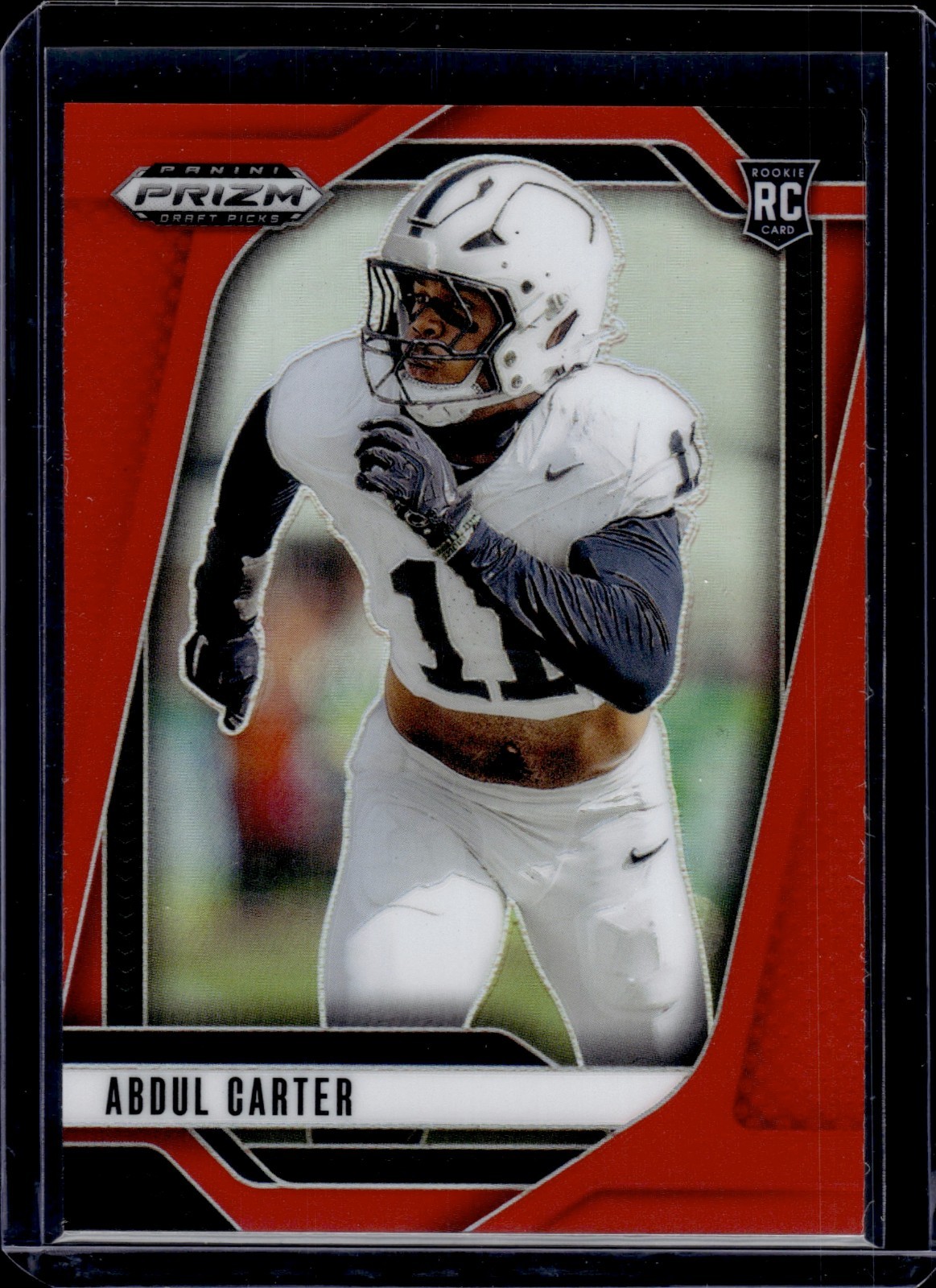 2025 Prizm Draft Picks - Abdul Carter #102 Red Prizm /399 Rookie