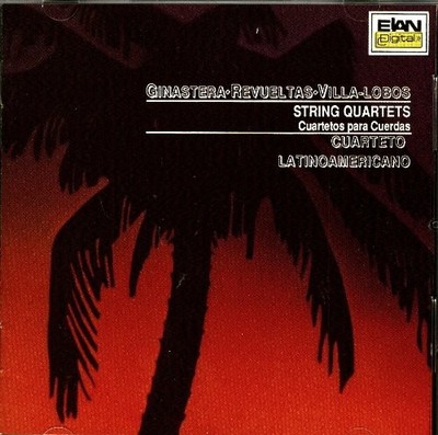 ALBERTO GINASTERA SILVESTRE REVUELTAS - String Quartets, No. 1, Op. 20 - CD