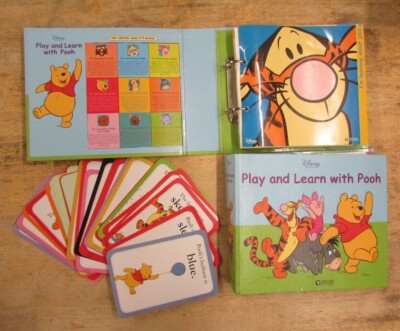 2 PLAY AND LEARN WITH POOH by ATLAS EDITION  ** FREE UK POST ** PAPERBACK