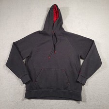Russell Premium Fleece Hooded Sweatshirt Adult L Gray Hoodie