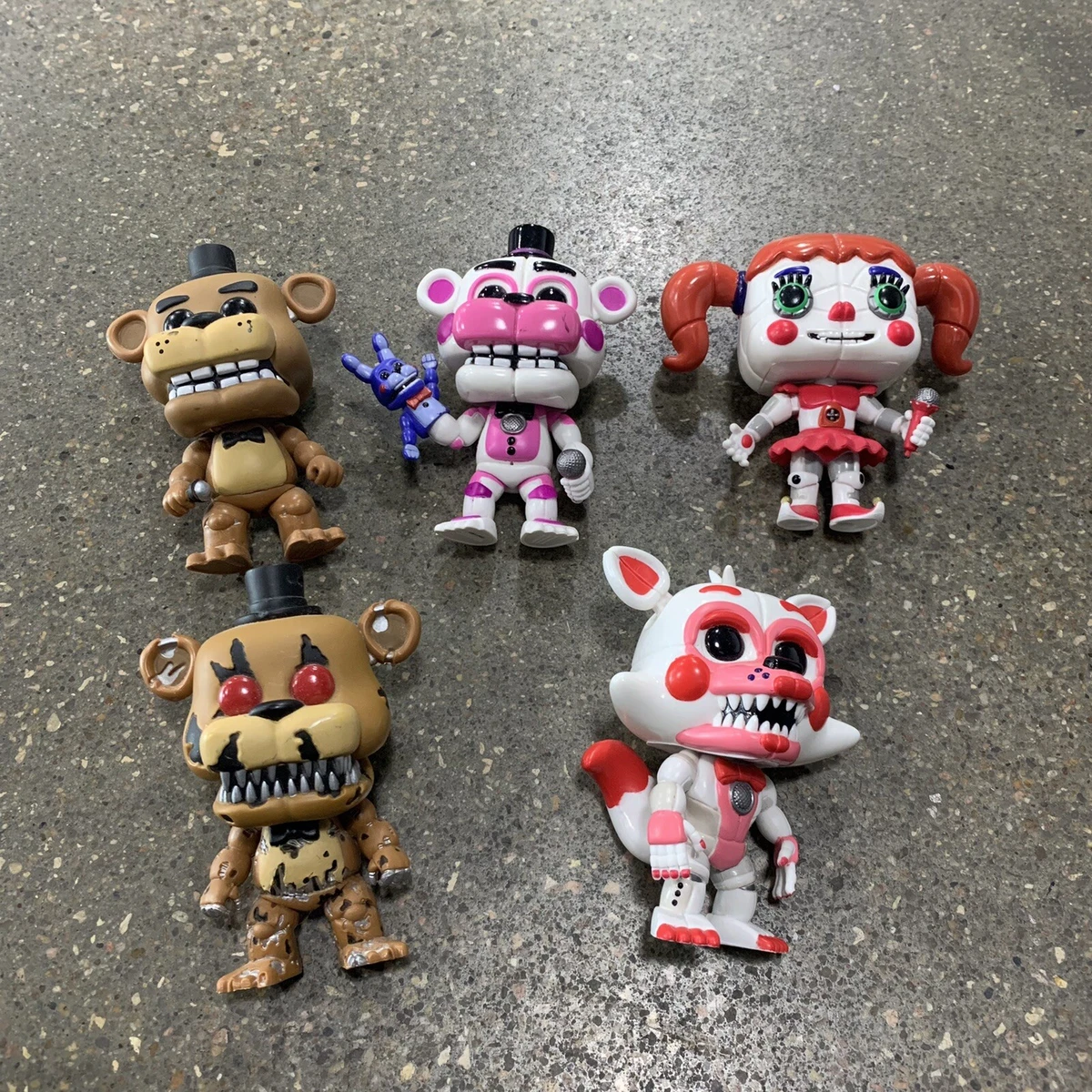 Five Nights At Freddy's Funko Pop Lot Loose Lot of 5 No Packaging VGC