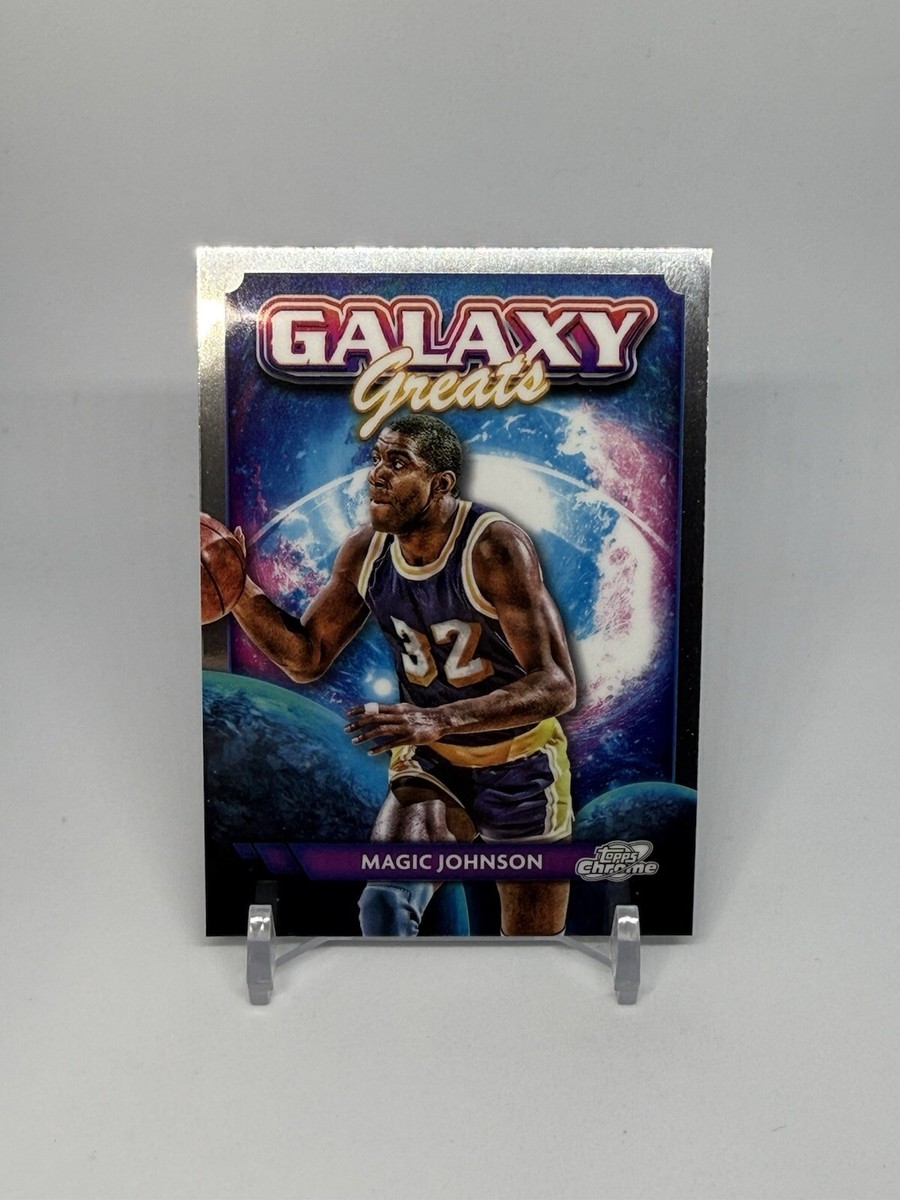 2023-24 Topps Cosmic Chrome - Galaxy Greats Magic Johnson (#GG-7