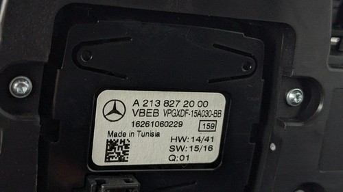 MERCEDES E CLASS AC AIR CON HEATER CLIMATE CONTROL PANEL SWITCH 13 2016 - Picture 15 of 16