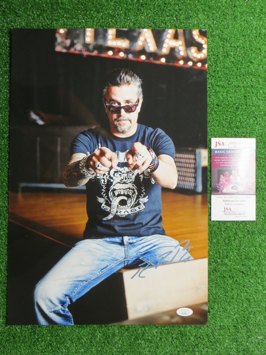 RICHARD RAWLINGS Gas Monkey Garage FAST N' LOUD SIGNED 12x18 PHOTO  