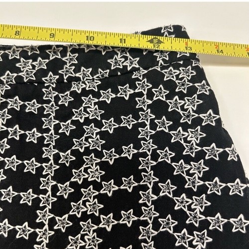 Minigonna donna Storia bianca e nera modello stella foderata linea A taglia S - Foto 5 di 12