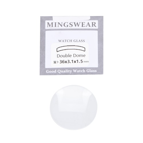 30mm-38mm Double Domed Mineral Watch Crystal Diameter Concave Glass Watch Part - Picture 31 of 33