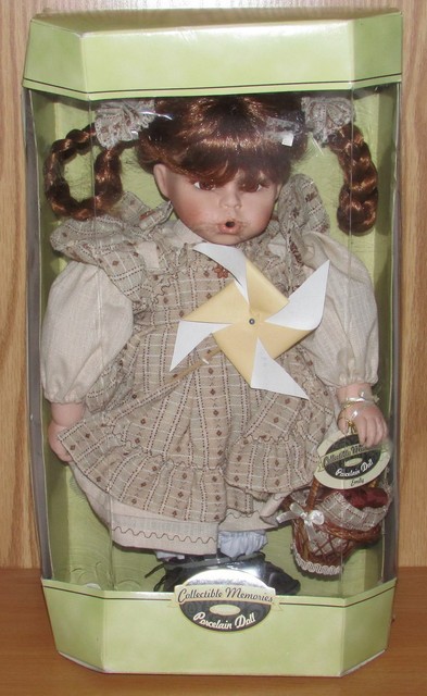 collectible memories genuine porcelain doll kmart