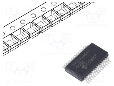Sram: 4,096kb Memory: 64kb 2,3÷5,5vdc Pic18f26k42-I/Ss 8-Bit Pic Family