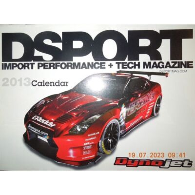 DSPORTS 2013 CALENDAR import tuner ELISSA ALVA dannie riel JAYNE CHEN ivy teves