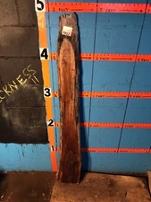 #9821   13/16" THICK  black walnut Live Edge Slab lumber KILN DRIED