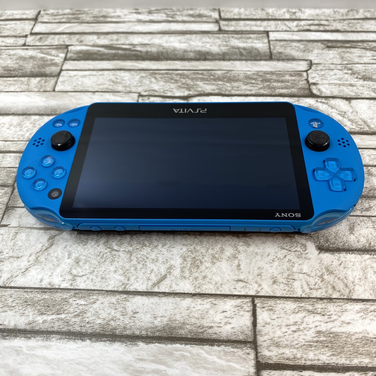SONY - PlayStationVITA 本体 PCH-2000 ZA23 PS Vita PCH-2000 ZA23 Wi-Fi PlayStation Aqua Blue SONY Game