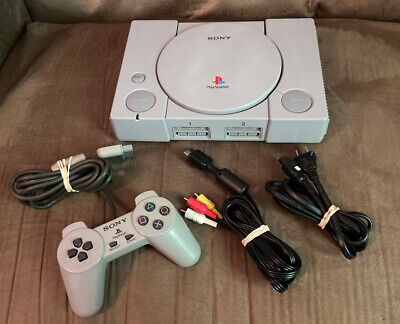 Official Sony PlayStation 1 PS1 Console Complete w Controller! ~ Fast  Shipping! 