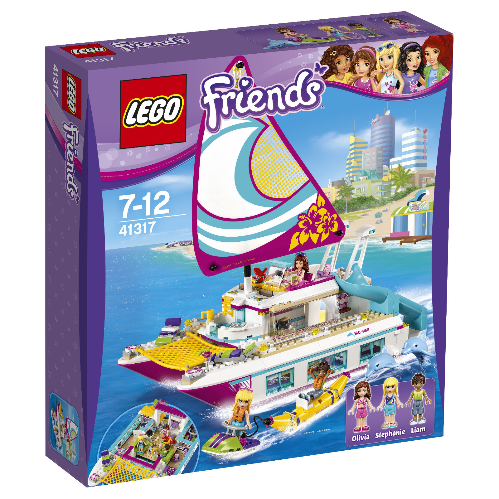 LEGO® FRIENDS 41317 - SONNENSCHEIN-KATAMARAN NEU OVP LEGO® FRIENDS 41317 - SONNENSCHEIN-KATAMARAN NEU OVP