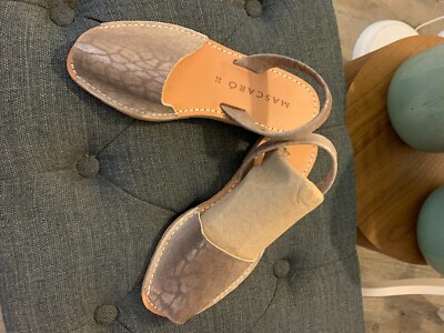 MASCARO (Pretty Ballerinas) Menorca Sandalen Flats Schimmer  Gr. 38 ungetragen