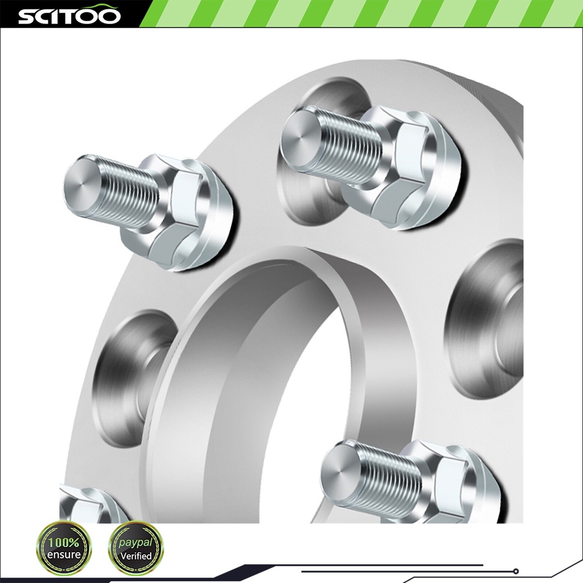 2Pcs 5x4.5 Hubcentric Wheel Spacers 15mm 14x1.5 Fits Ford Mustang 2015-2025 2018
