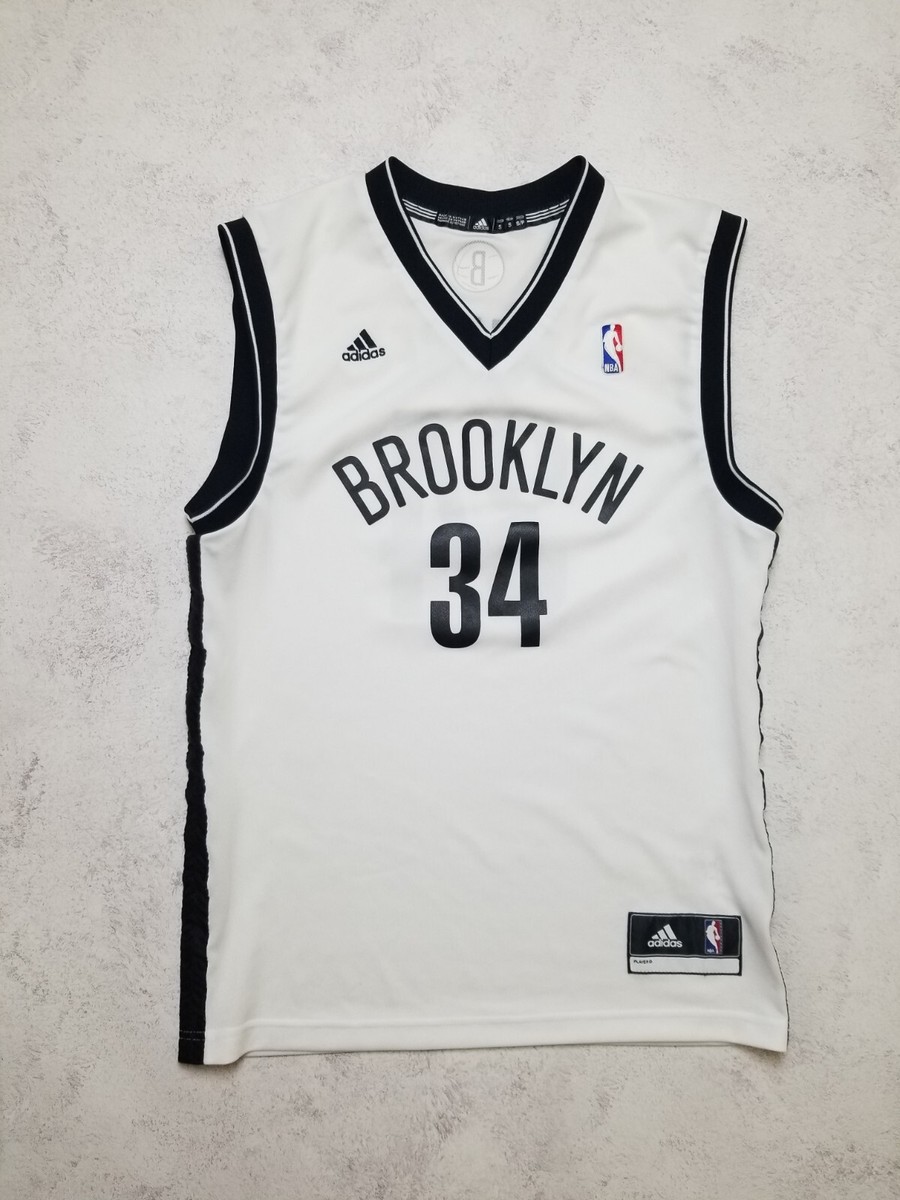Adidas Brooklyn Nets #34 Paul Pierce Swingman Jersey Men's S