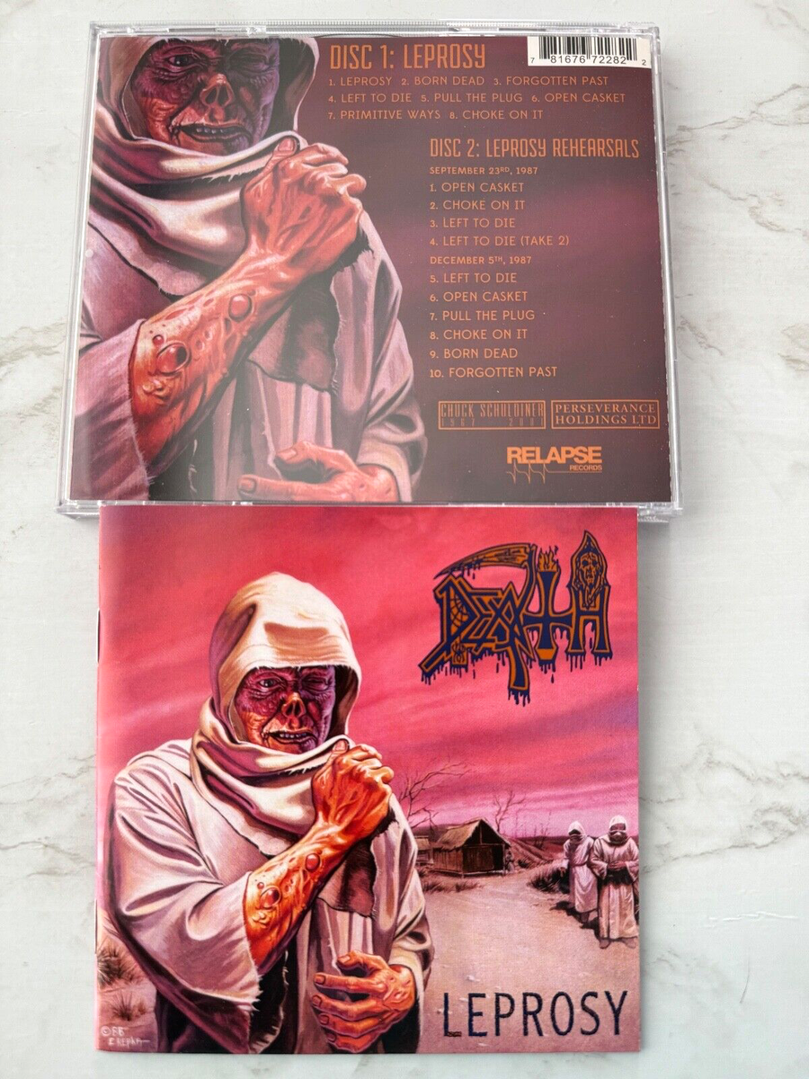 Death Leprosy 2 CD DELUXE EDITION! 2014 Relapse RR7228 Chuck