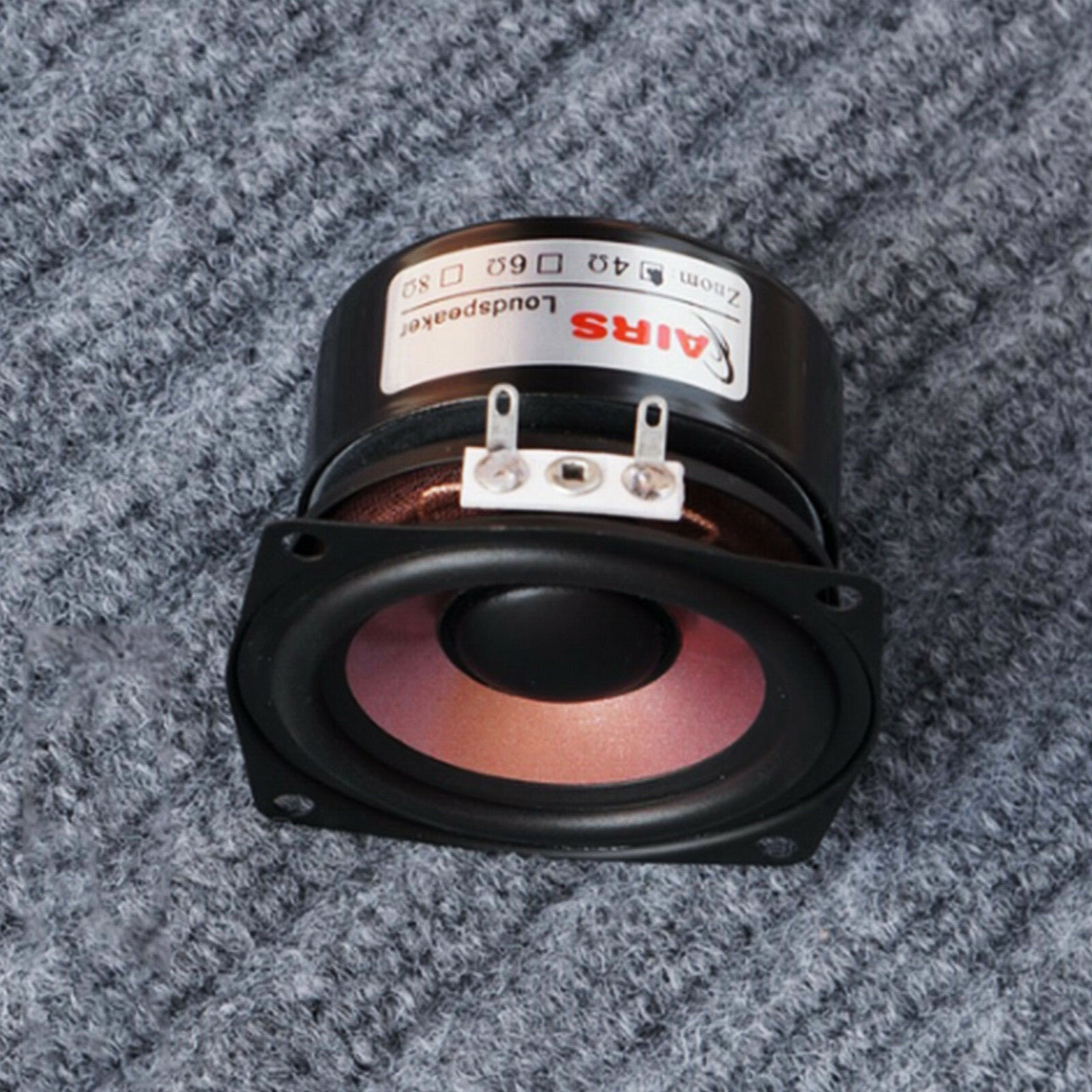 1pair 2.5inch 8W15W 4Ohm fullrange tweeter midrange highsensitivity