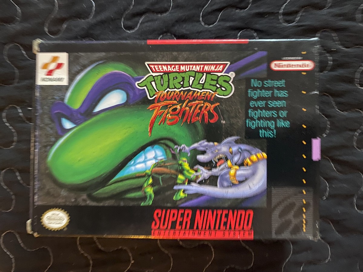 SNES TURTLES TOURNAMENT FIGHTERS アメリカ Teenage Mutant Ninja Turtles: Tournament Fighters (Super Nintendo