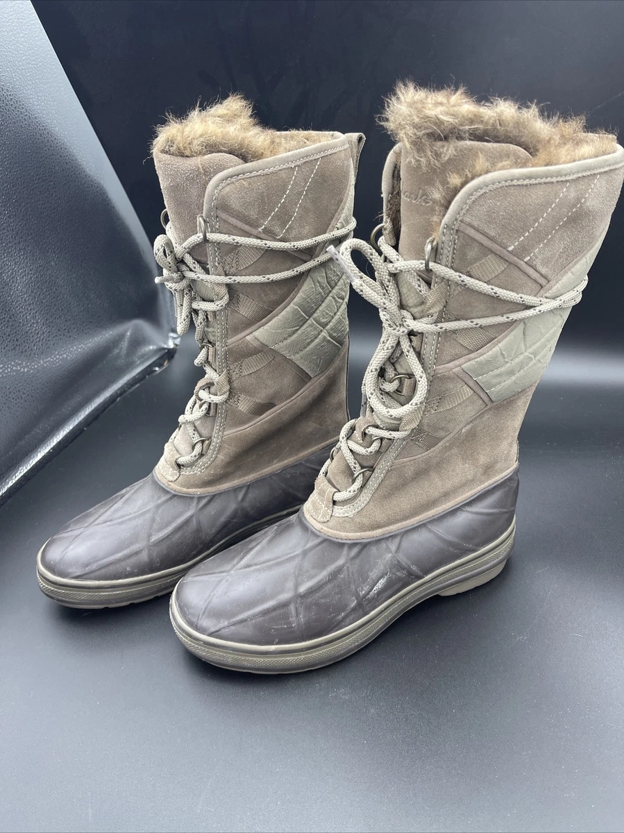 Clarks shop fur boots
