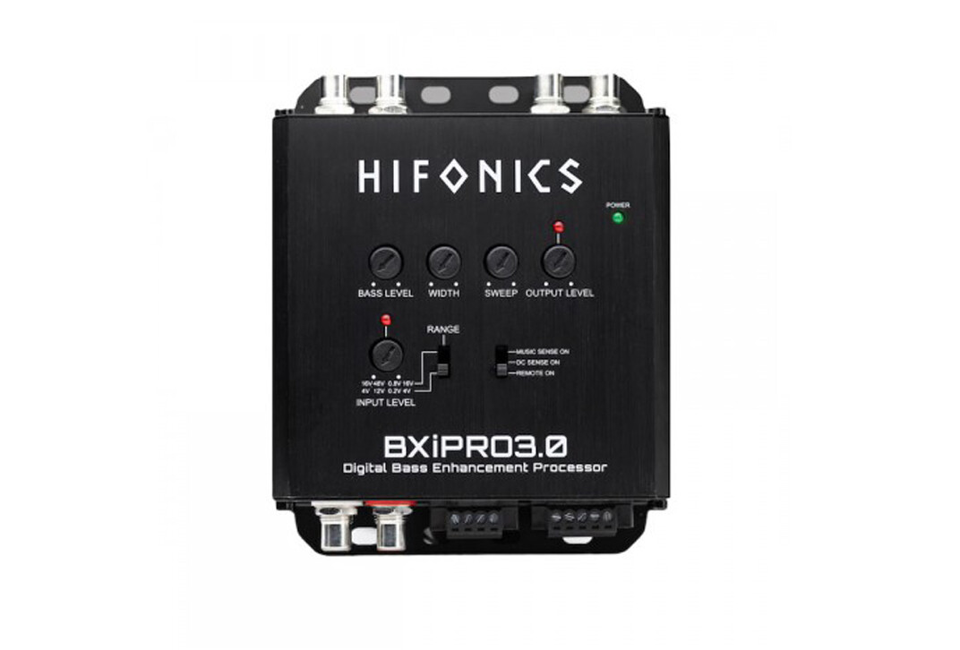 Hifonics BXiPro3.0 Digital Bass Processor + HFEQ 4-Band Source