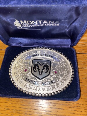 Montana Silversmiths Rodeo Belt Buckle