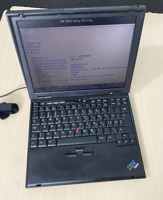 Selten IBM Thinkpad X21(2662) 12.1''Pentium lII 700 MHz 256MB RAM