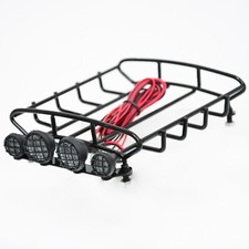 Barra portaequipajes de techo de aluminio para Tamiya 1/10 Sand Scorcher Beetle Bug Buggy SRB