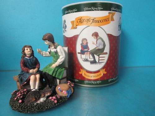 COMPLETE SET OF CATHERINE KARNES MUNN FIGURINE AGE OF INNOCENCE MILLENNIUM 2000 - Picture 8 of 24