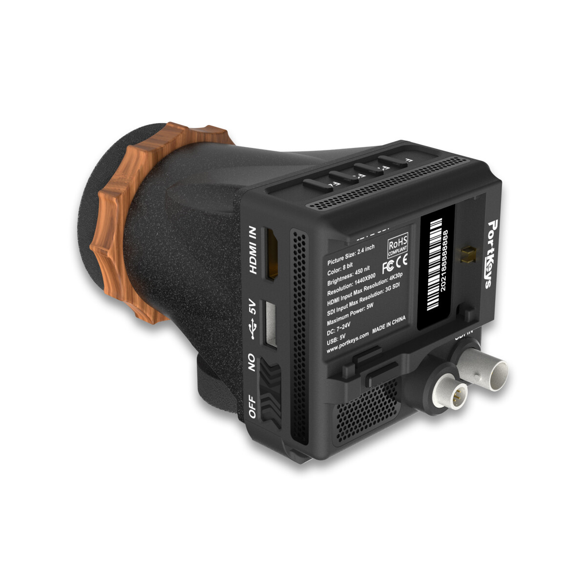 その他 Portkeys LEYE II HDMI Viewfinder Portkeys LEYE II Portable 4K HDMI 2.4