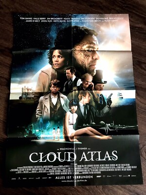 Cloud Atlas Kinoplakat Poster A1, Tom Hanks, Halle Berry