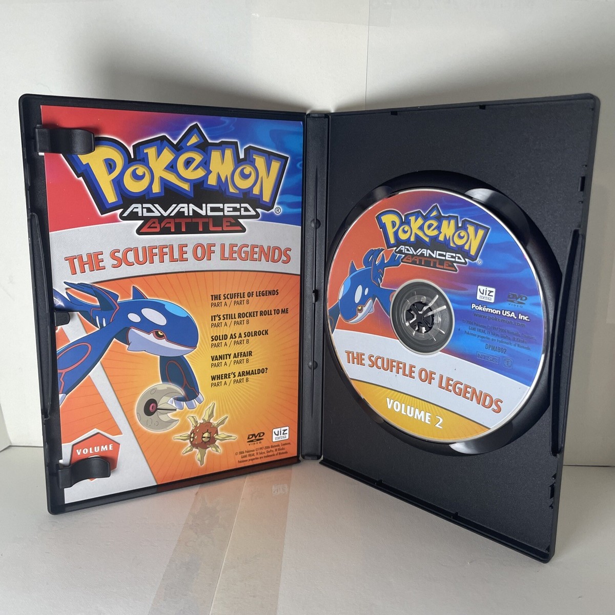Pokemon Advanced Battle - Vol. 2: The Scuffle of Legends (DVD