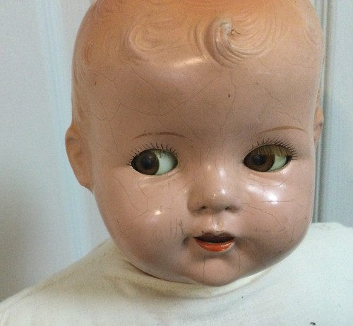 vintage doll with moving eyes