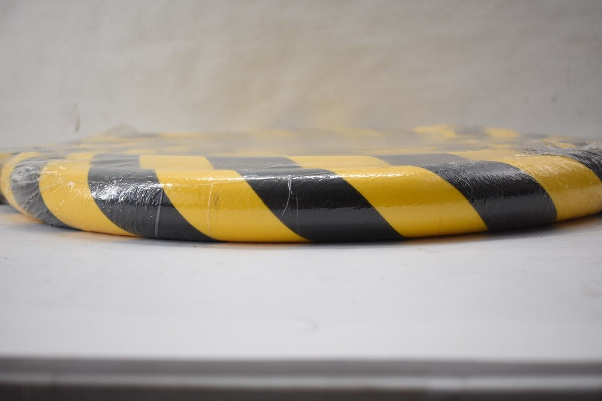 Protezione Paracolpi Knuffi - Schiuma Arrotondata Giallo E Nera, 5m X 1-5/8, Tipo B