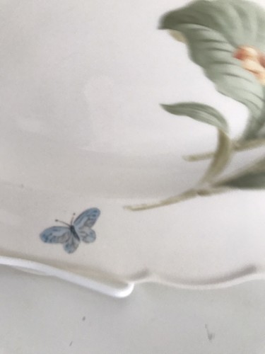 Wedgwood MARTHA'S GARDEN Martha Stewart 15" Lg. Oval Serving Platter - Picture 12 of 16