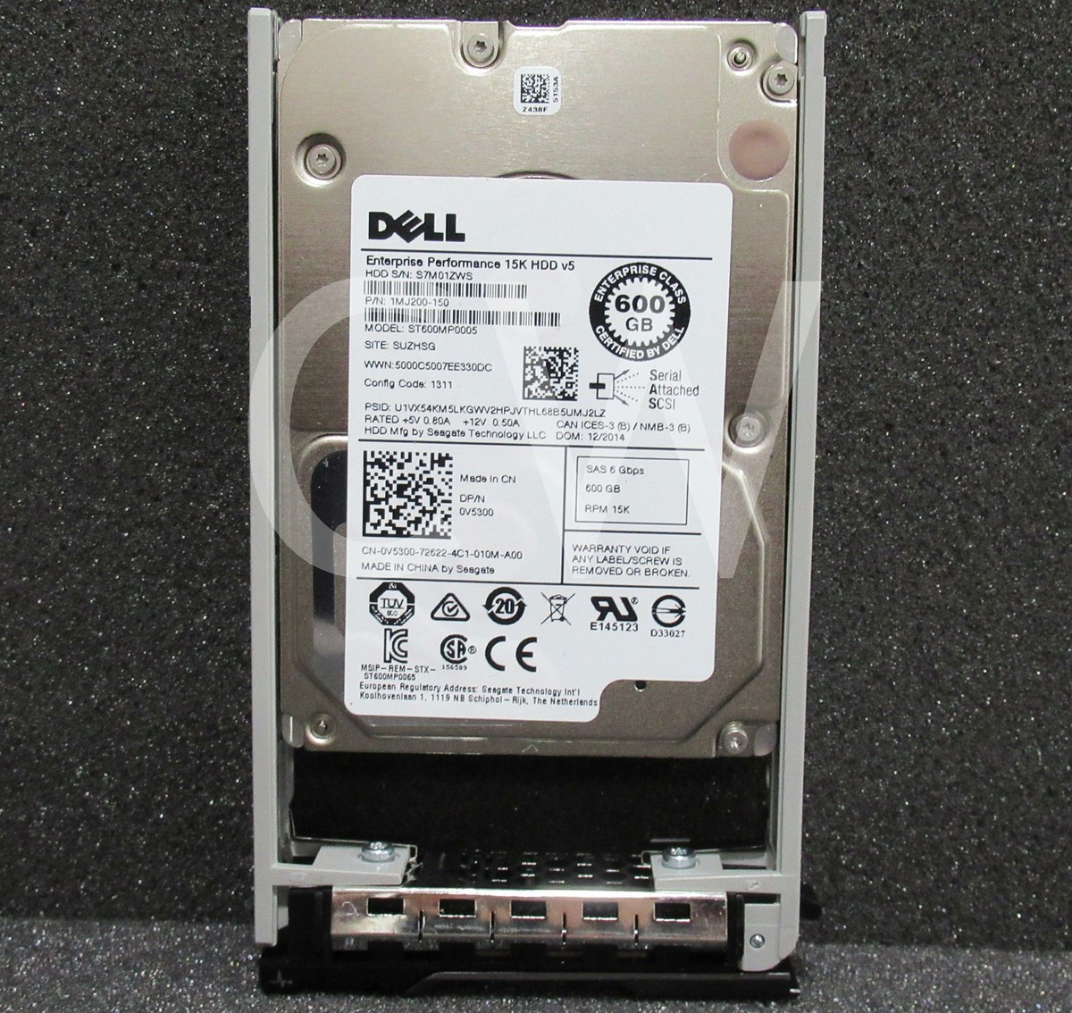 V5300 0V5300 ST600MP0005 DELL ENTERPRISE 600GB 15K 6G 2.5