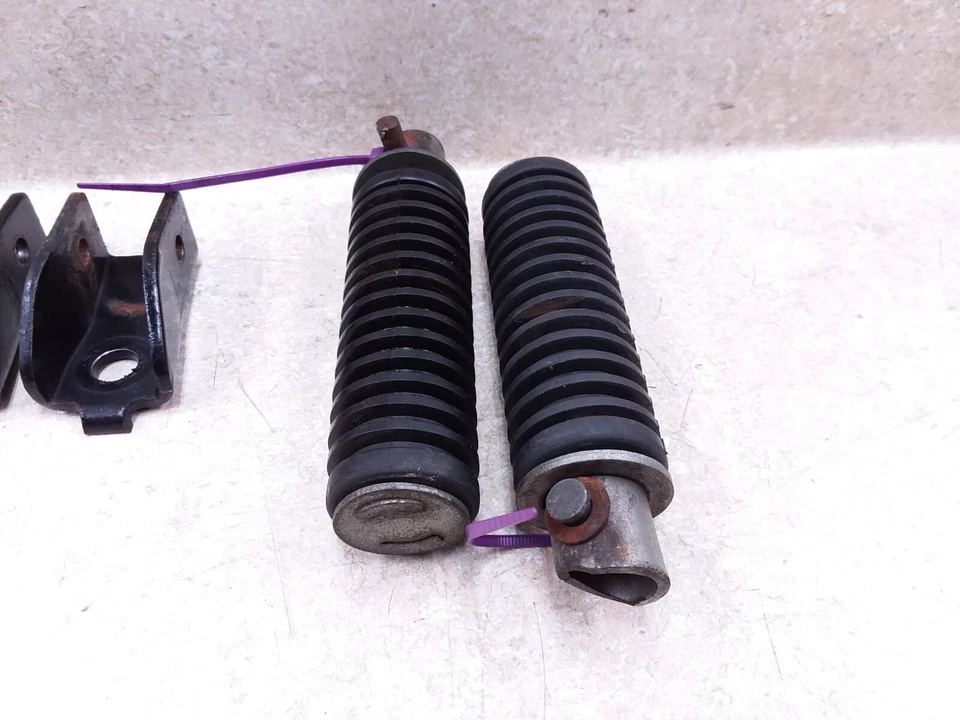 Conjunto de estriba de clavija trasera Honda 400 Hawk II CB CB400 CB400T 1978 ANX-C Foto 2 de 4