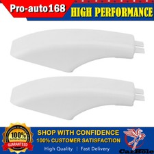 2 PACK WB07K10043 for GE Range Stove Oven Door Handle White End Cap WB07T10144