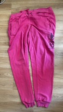 track suit top and bottoms sportswear in pink womens size 10-12